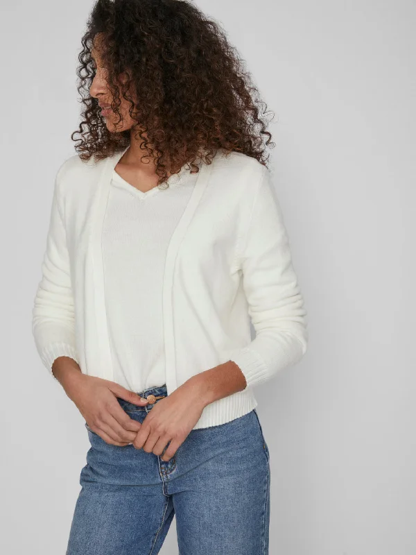 VIRIL Cardigan - White Alyssum