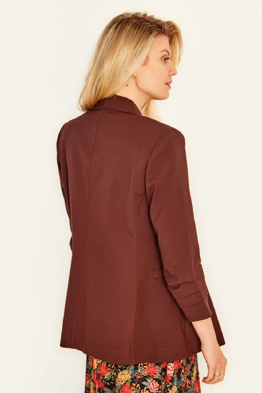 Lemon Tree Design Julie Jacket - Chocolate