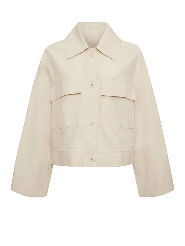 Lila Canvas Jacket Birch