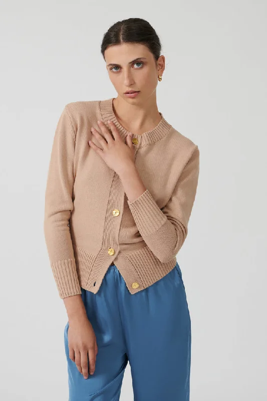 Maria Cardigan - Camel