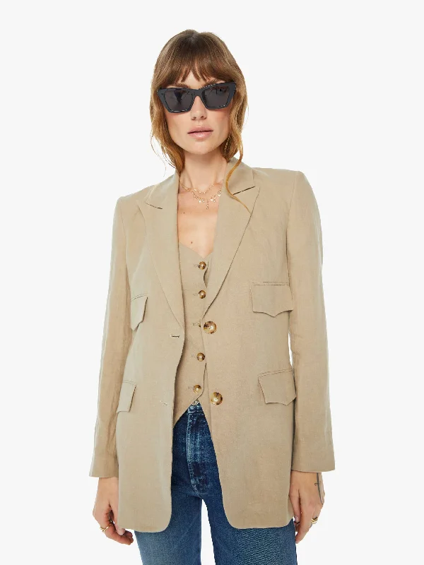 Maria Cher Elaine Blazer - Tan