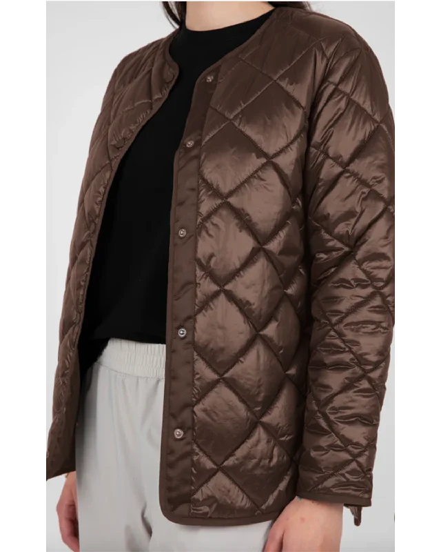 Marlow Alpine Quilted Jacket - Espresso