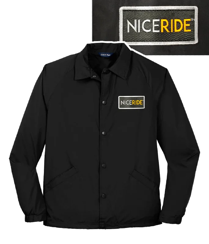 ""NICERIDE Patch"" Windbreaker Jacket