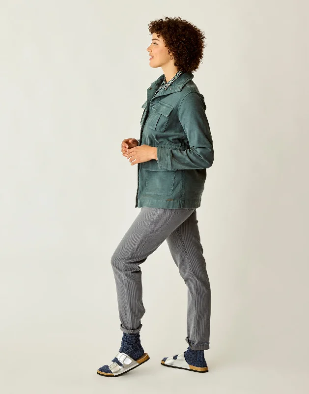 Opal Utility Jacket: Slate