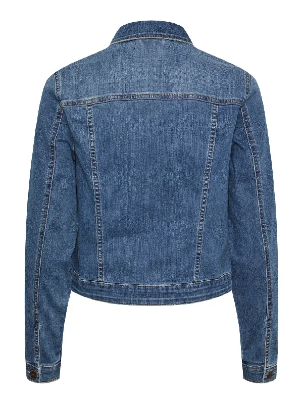 PCOIA Jacket - Medium Blue Denim