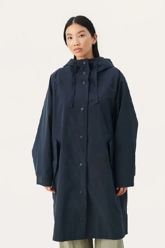 PART TWO EMMY RAIN COAT COAT