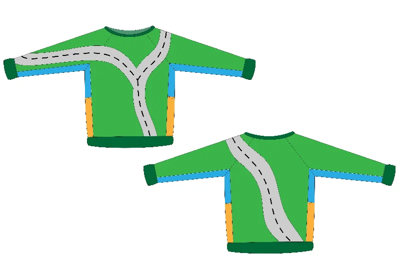 PDF Pattern - Beep Beep Raglan Sweatshirt | Waves & Wild