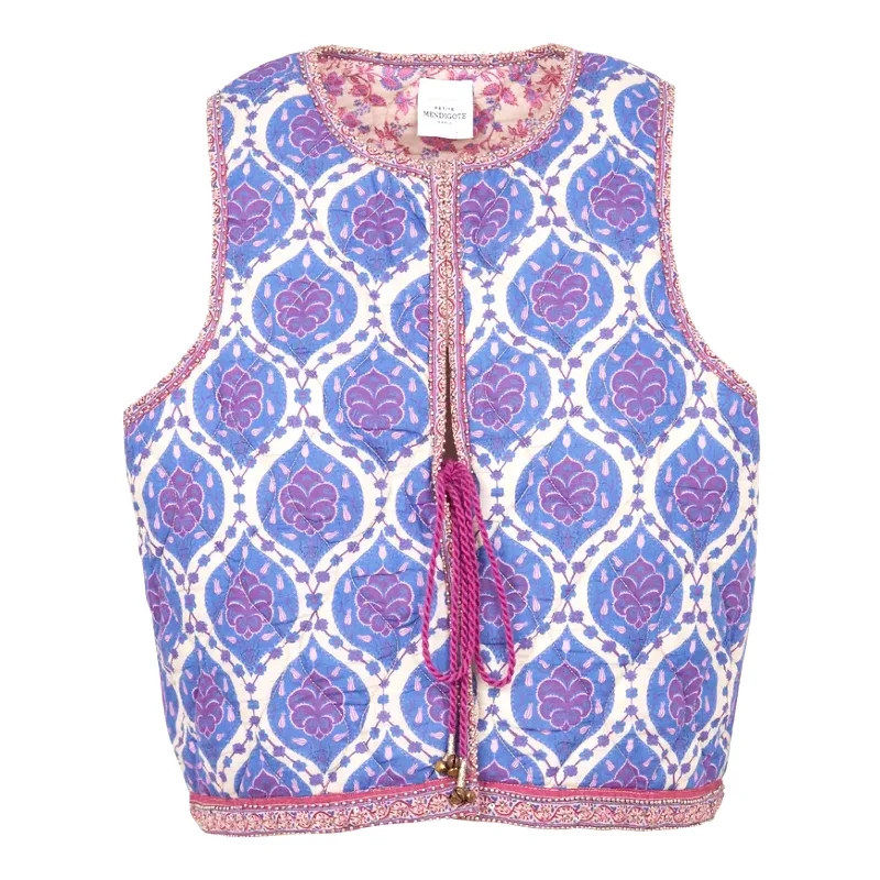 Petite Mendigote Vest Opera Frida Royal Blue