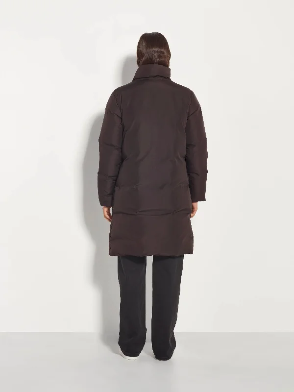 Puffer Coat (Recycled Down) Black