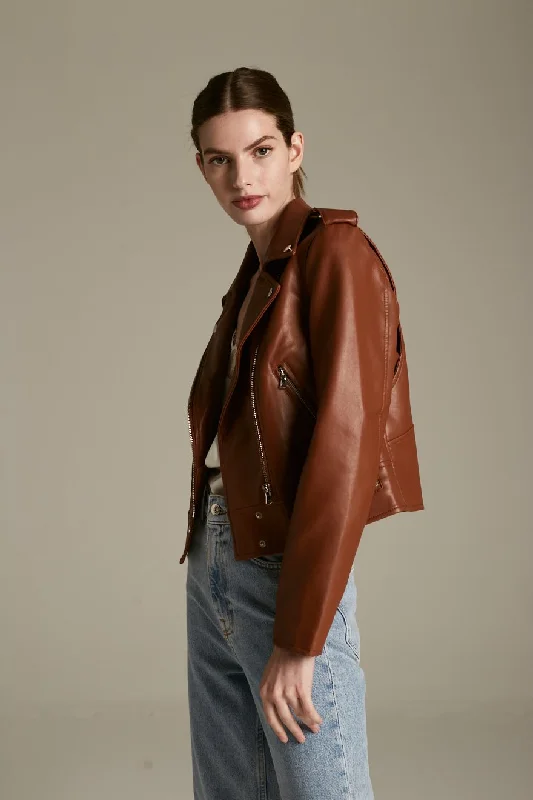 Rocket Moto Vegan Leather Jacket