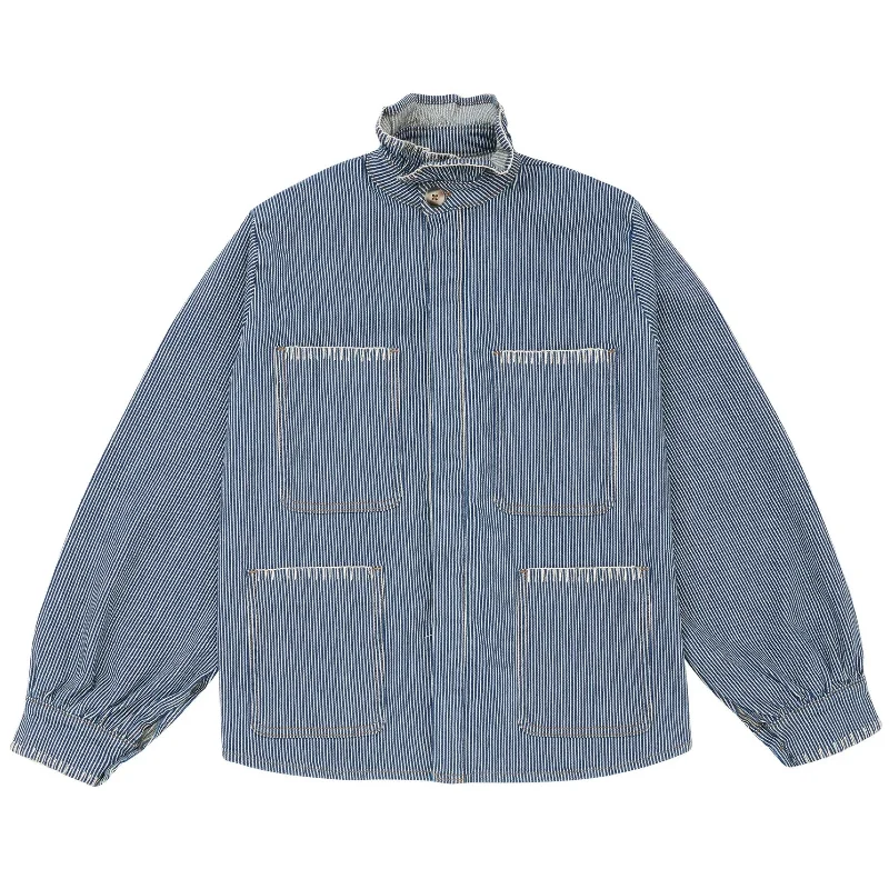 *NEW* Seventy + Mochi Pablo Jacket in Striped Denim