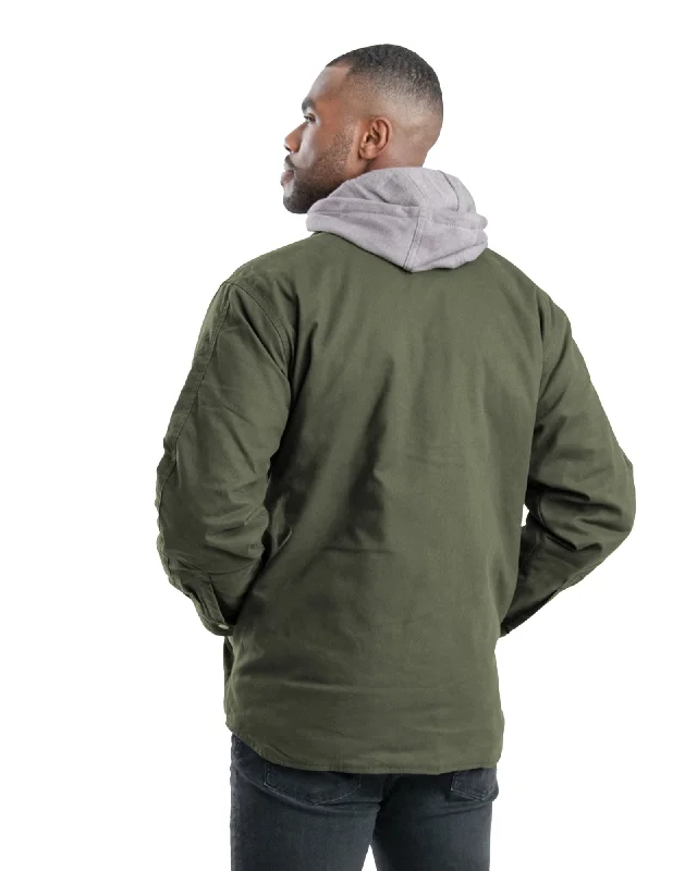 Heartland Duck Hooded Shirt Jacket