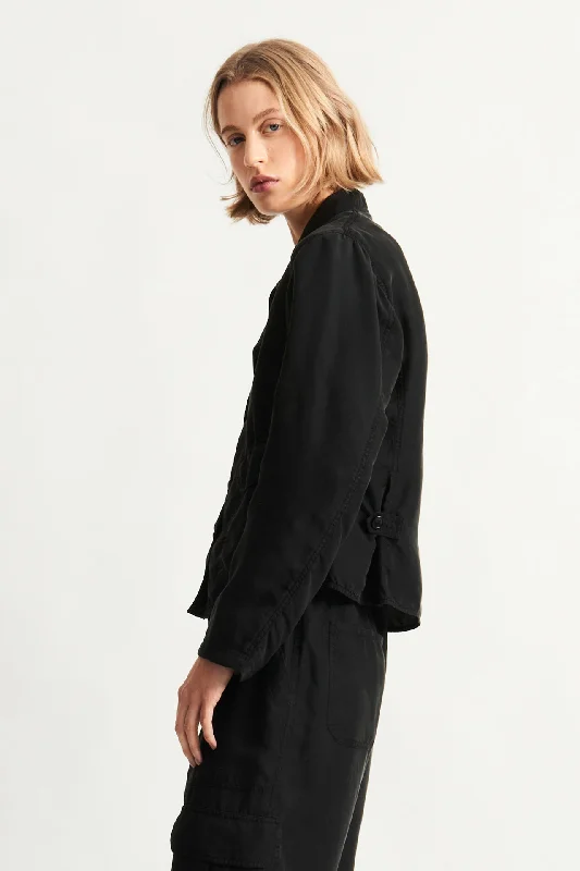 Silk Black Glassel Blazer