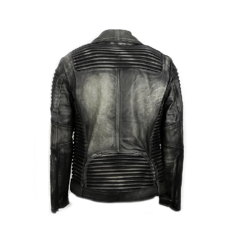 Stealth Moto Jacket ( Vintage Black )