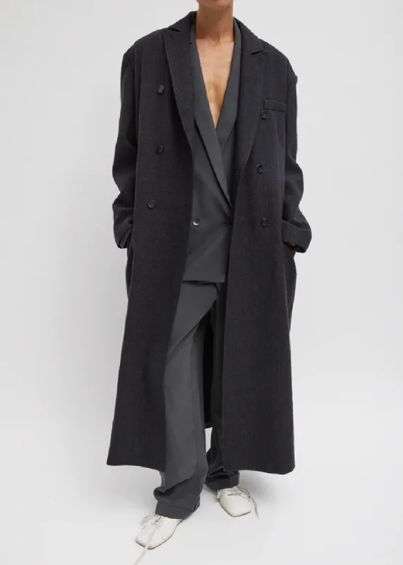 PRESALE ONLY Tibi Kian Glenplaid Maxi Tux Coat