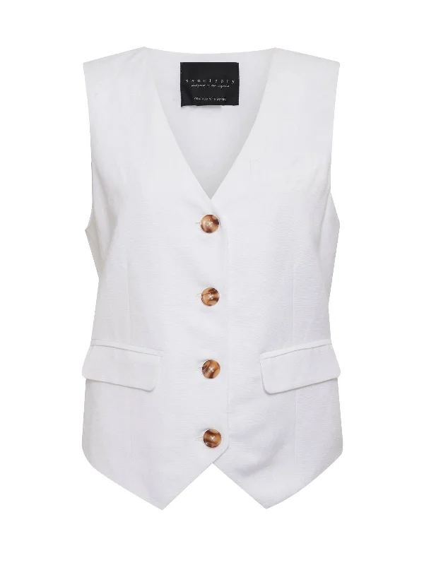 Timeless Vest White