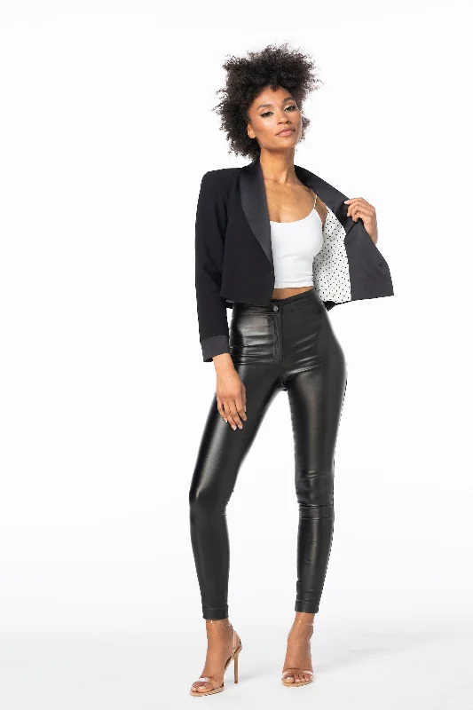 Tuxedo Cropped Jacket