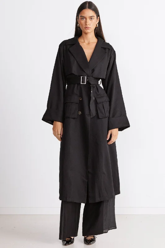 VICTORIA DETACHABLE TRENCH COAT