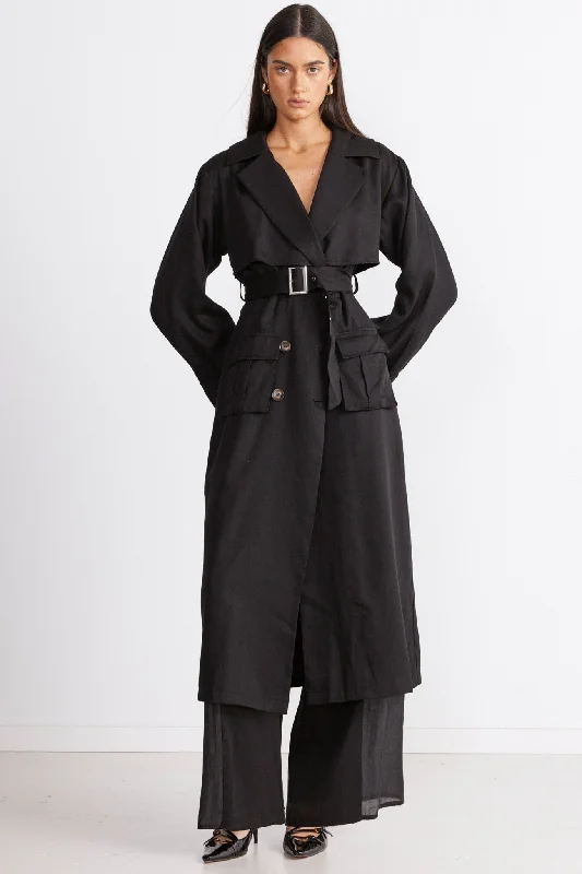 VICTORIA DETACHABLE TRENCH COAT