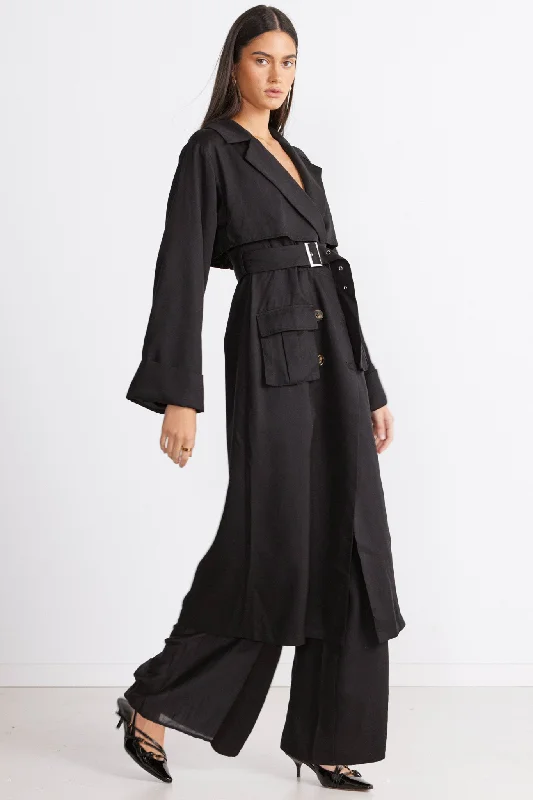 VICTORIA DETACHABLE TRENCH COAT