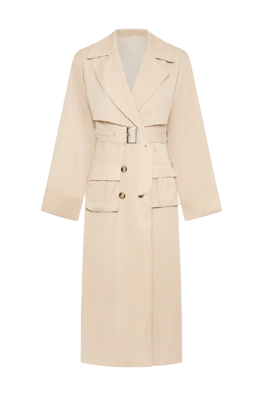 VICTORIA DETACHABLE TRENCH COAT