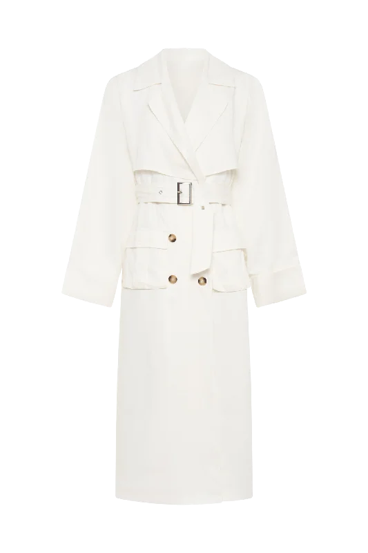 VICTORIA DETACHABLE TRENCH COAT