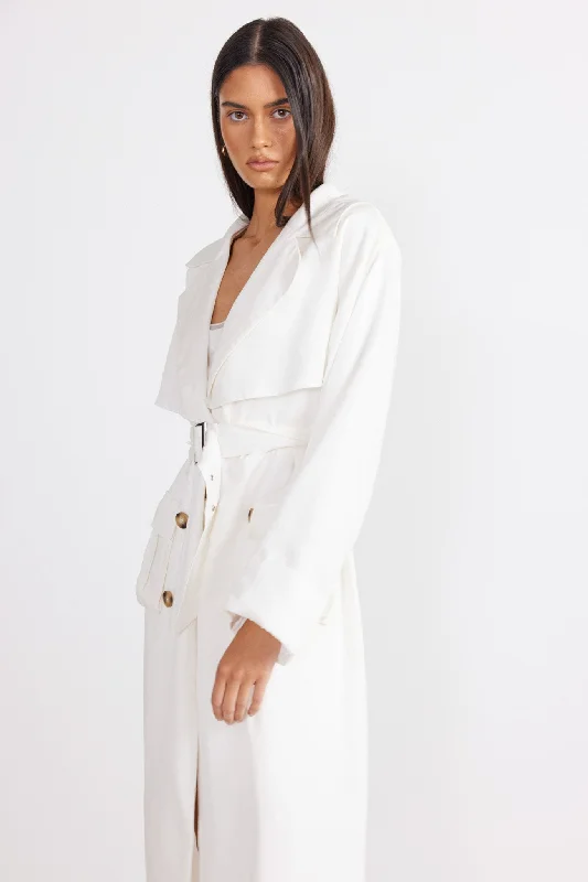 VICTORIA DETACHABLE TRENCH COAT