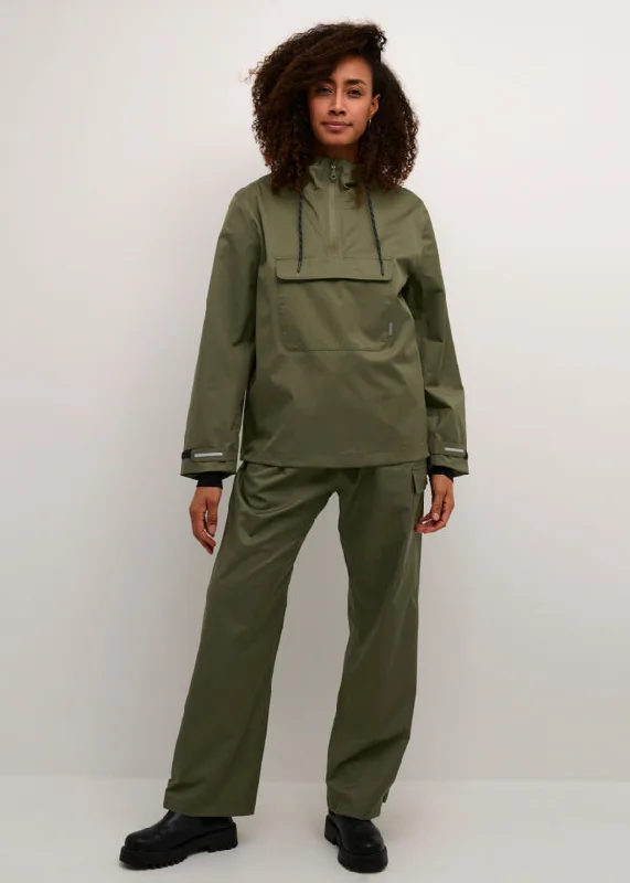 Vivian Anorak in Ivy Green