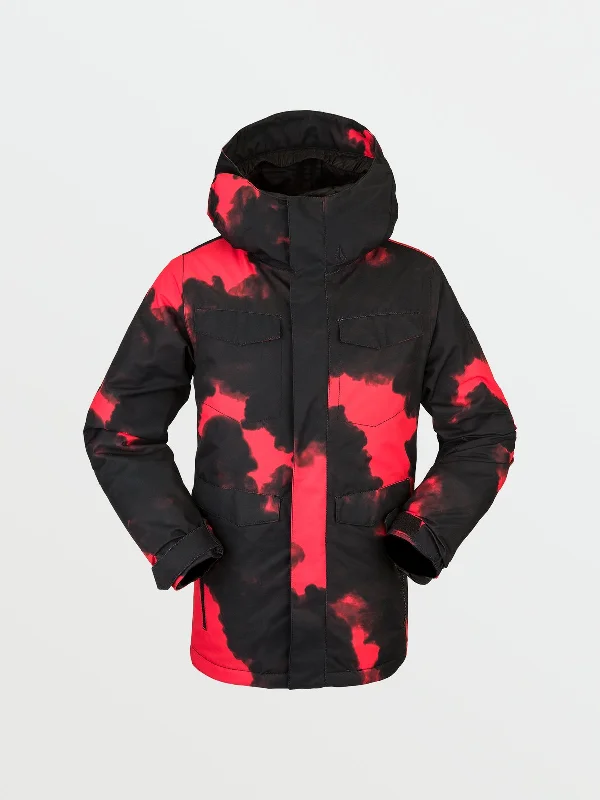 Volcom Kids Caddoc Insulated Jacket-Magna Smoke