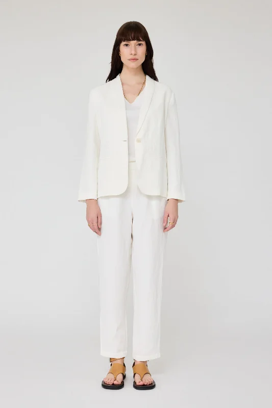 Washed White Clarissa Blazer