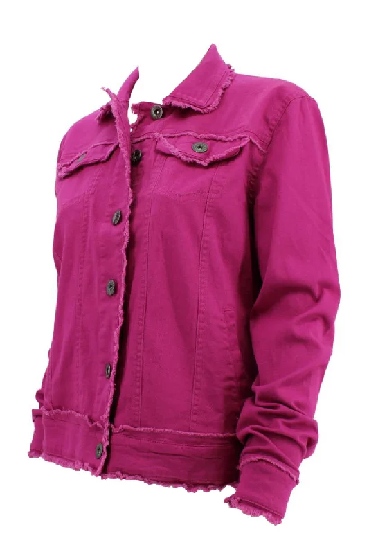 WAY Magenta Twill Jacket