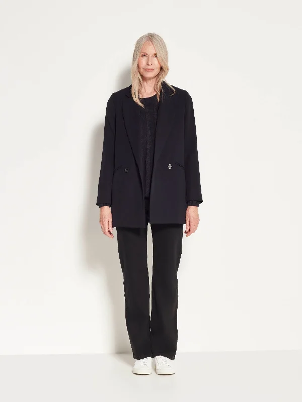 Wills Blazer (Luxe Wool Twill) Navy