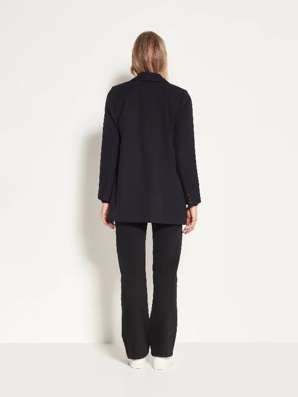 Wills Blazer (Luxe Wool Twill) Navy