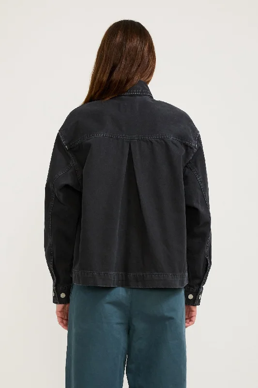 Women's Garrison Jacket Black Stone