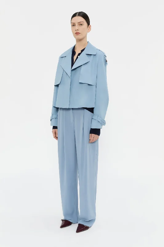 Zoe Cropped Trench