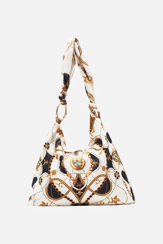 TRIANGULAR BEACH BAG SEA CHARM High-low unclassified dresses